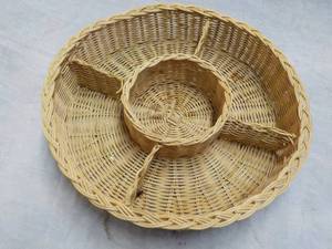 Wicker Relish Dish 12 Diameter...