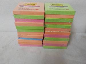 24 Post It 3 Square Pads...