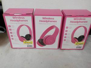 3 Wireless Headphones...