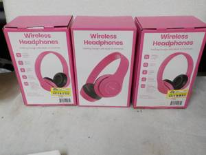 3 Wireless Headphones...