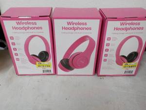 3 Wireless Headphones...