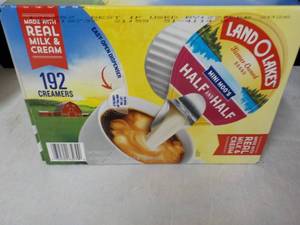 192 Land O Lakes Half and Half Crea...