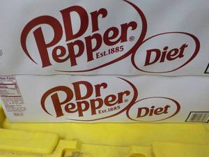 2 Diet Dr. Pepper 12 packs...
