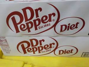 2 Diet Dr. Pepper 12 packs...