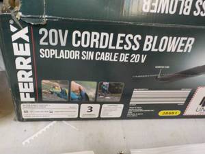 Ferrex 20 V Cordless Blower...