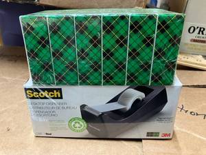 Scotch Magic Tape and Desk Dispenser