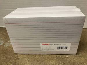 Bulk 5 x 8 Index Cards