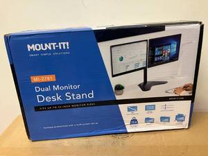Dual Monitor Desk Stand