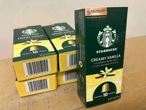 Nespresso Starbucks Creamy Vanilla Pods