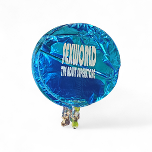 6 New Sexworld Mylar Balloons