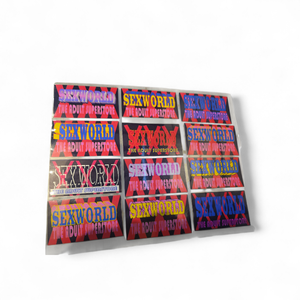 Sexworld Promo Card Spec Sheet