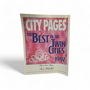 City Pages Official Best Of Sexworld Award 1997 Historic