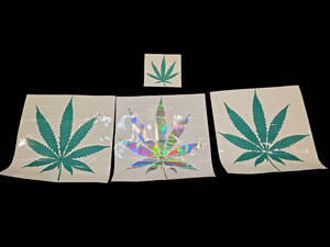 4 Ganja Window Clings