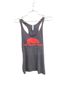 (3) New Peppermint Hippo Womens Tank Tops  Size XS (Next Level Apparel)