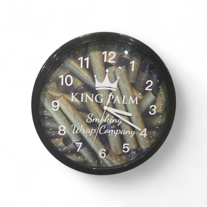 King Palm Smoking Wrap Company Promo Clock