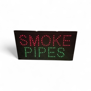 Smoke Pipes Blinking Sign Lights