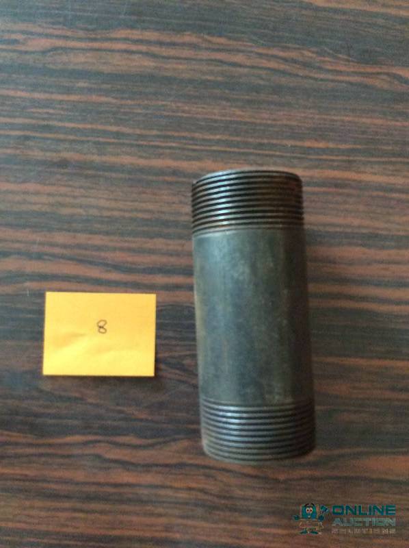 (Qty 9) 1 12 x 4 12 BLK SCH 80 Steel-Nipple
