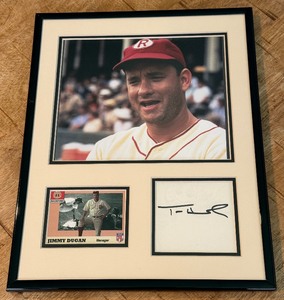 Tom Hanks Autograph Custom Framed and Matted 11x14 Piece