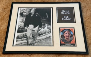 Kevin Costner Autograph Custom Framed and Matted 11x14 Piece