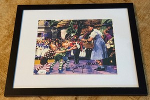 Jerry Maren  Autograph Custom Framed and Matted 11x14 Piece