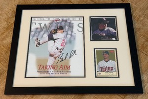 Brad Radke Autograph Custom Framed and Matted 11x14 Piece