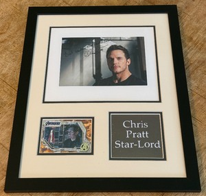 Chris Pratt Autograph Custom Framed and Matted 11x14 Piece