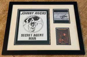 Johnny Rivers Autograph Custom Framed and Matted 11x14 Piece