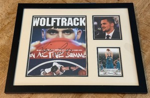 Kevin Love Autograph Custom Framed and Matted 11x14 Piece