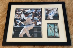 Alex Rodriguez Autograph Custom Framed and Matted 11x14 Piece
