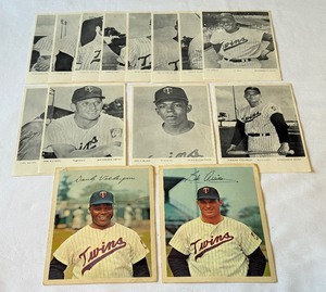 Minnesota Twins Vintage Team Issues Photos Lot