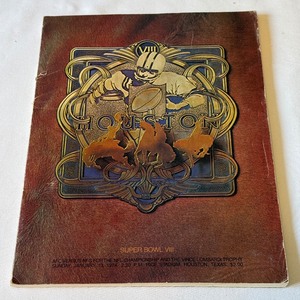Super Bowl VIII 1974 Official Football Program