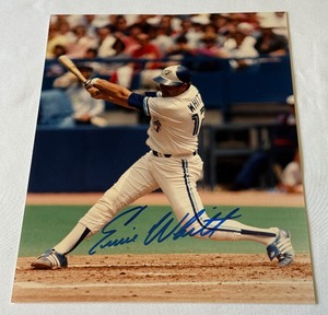 Ernie Whitt Autographed 8x10 Baseball Photo