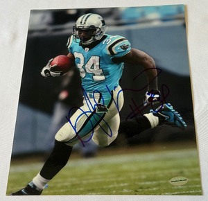DeAngleo Williams Autographed 8x10 Carolina Panthers Football Photo