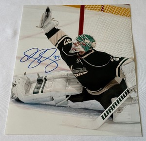 Josh Harding Autographed 8x10 Minnesota Wild Hockey Photo