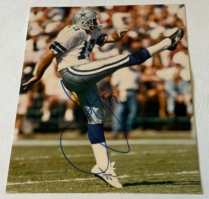 John Jett Autographed 8x10 Dallas Cowboys Football Photo