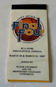 1997 NCAA Final Four Basketball Ticket