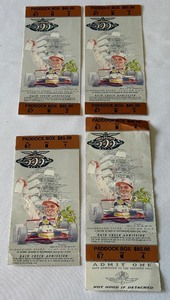 (4) 2000 Indy 500 Tickets