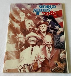 1984 MLB World Series Official Program