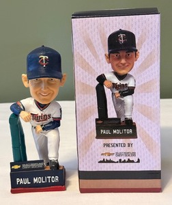Paul Molitor Bobblehead Minnesota Twins Baseball - New in Box