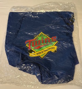Minnesota Twins 1991 World Series Champions Budweiser Bag