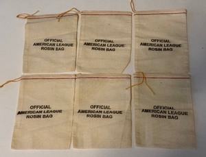 (6) American league Official Baseball Rosin Bags