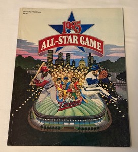 1985 MLB All-Star Game Official Program