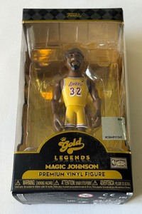 Magic Johnson Funko Gold Legends Basketball Figure