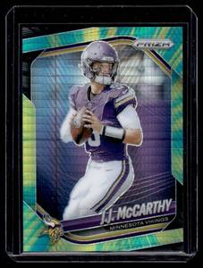 JJ McCarthy 200 Prizm 2025 #279 Numbered 144200 Minnesota Vikings Football Card