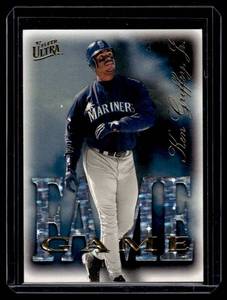 Ken Griffey Jr Tough Insert 1997 Fleer Ultra Fame Game #1 Baseball Card