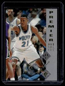 Kevin Garnett RC 1996 Upper Deck Premier Prospects #159 Rookie Minnesota Timberwolves Basketball Card