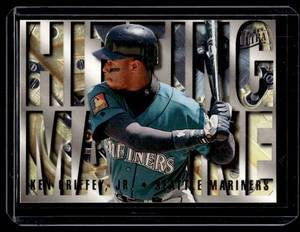 Ken Griffey Jr. Insert 1995 Fleer Ultra Hitting Machine #6 Baseball Card