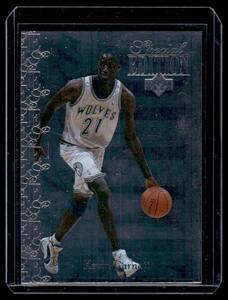 Kevin Garnett Special Edition RC 1995 Upper Deck #SE136 Minnesota Timberwolves Basketball Card