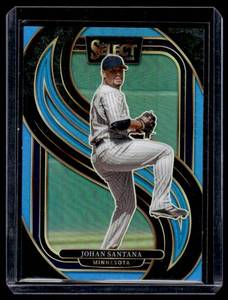 Johan Santana 199 Blue Prizm 2025 Select Numbered 25199 Baseball Card