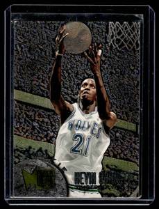 Kevin Garnett Metal RC1995-96 Fleer Metal #167 Rookie Minnesota Timberwolves Basketball Card